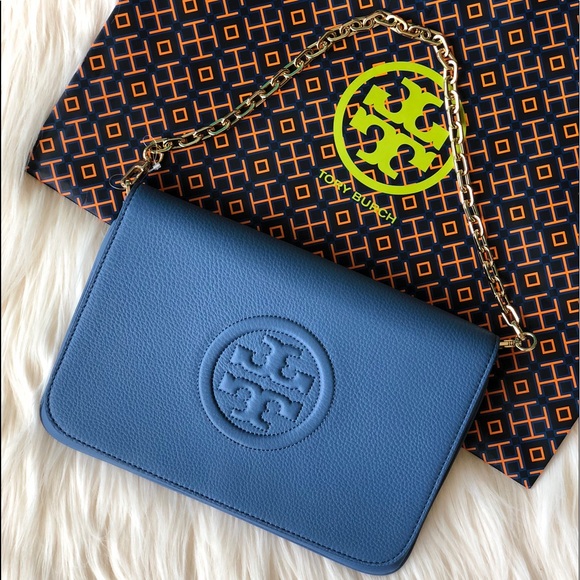✨NEW TORY BURCH✨ CONVERTIBLE SHOULDER/CLUTCH BAG - Picture 7 of 7